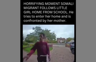 HORRIFYING MOMENT SOMALI MIGRANT 🏫 FOLLOWS LITTLE GIRL HOME FROM SCHOOL