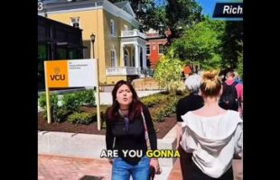 LIBERAL WOMAN GETS CHARGED FOR DAMAGING A GUYS FLAG 🏴 BEGS FORGIVENESS WHEN HE PRESSES CHARGES