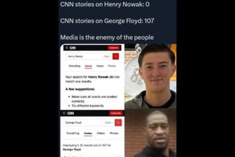 THE STORY OF THE DEATH OF HENRY NOWAK IS THE INVERSE OF GEORGE FLOYD❗