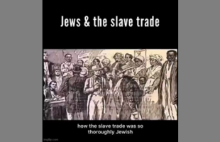WHITES HAVE BEEN BLAMED FOR THE SLAVE TRADE ₪ WHICH WAS RAN BY THE JEWS