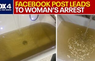 WOMAN ARRESTED AFTER FACEBOOK POST 🚰❌ OVER WATER CONCERNS