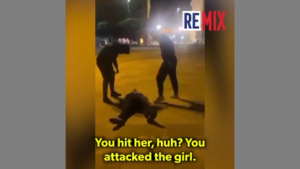 A GROUP OF EUROPEAN YOUTHS BTFO A MUSLIM MAN 🥊 AFTER HE ALLEGEDLY HIT A GIRL FROM THE GROUP