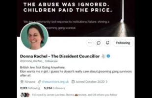 DONNA RACHEL DOUBLES DOWN ON CALLING THE RAPE GANG INQUIRY REPORT JUNK WHILE PLAYING VICTIM❗