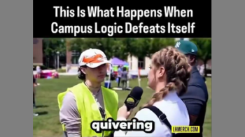 KAITLIN BENNETT CURBSTOMPS AN ACTUAL FASCIST USING HIS OWN LOGIC❗