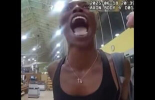 LADY KICKED A COP AND FINDS OUT❗