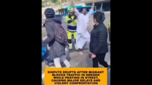 MIGRANT IN SWEDEN TRIES PRAYING IN THE MIDDLE OF TRAFFIC 🥊 INSTANTLY LEARNS THE MEANING OF FAFO