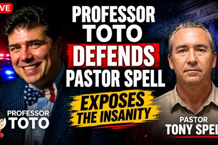 PROFESSOR TOTO DEFENDS PASTOR TONY SPELL AND EXPOSES THE INSANITY❗