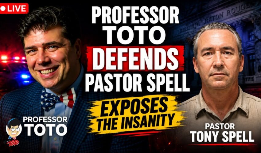 PROFESSOR TOTO DEFENDS PASTOR TONY SPELL AND EXPOSES THE INSANITY❗