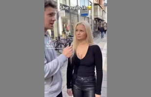 SHE WAS ASKED HOW MANY GENDERS THERE ARE ⚧ SHE NAILED IT❗