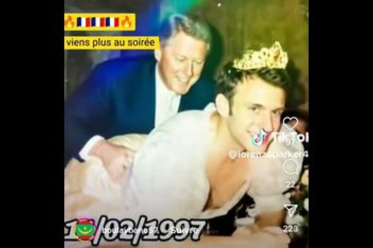 SLICK WILLY CLINTON 🔥 BURNING DOWN THE HOUSE❗[ALSO STARRING EMMANUEL MACRON]