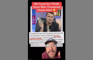 WE FOUND THE TPUSA DONOR WHO THREATENED CHARLIE KIRK❗