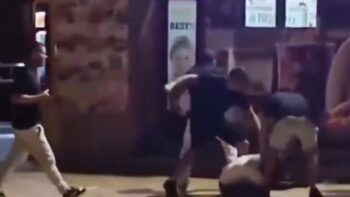 A NORTH AFRICAN MAN IN SPAIN HARRASSES A WOMAN 🥊 FRIENDS EXPLAIN TO HIM WOMEN ARE NOT TO BE TOUCHED