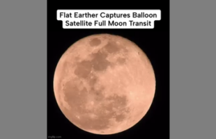 BIBLICAL EARTHER CAPTURES BALLOON SATELLITE FULL MOON TRANSIT❗