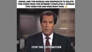 MOSSAD ARE DESPERATE TO DELETE THIS VIDEO FROM THE INTERNET COMPLETELY❗