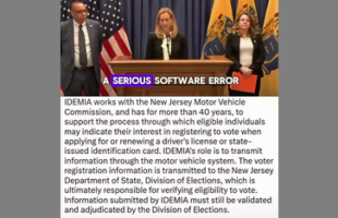 NJ DIVISION OF ELECTIONS REGISTERED 6,600 FOREIGN VOTERS 🗳️ NOT SOFTWARE ERROR❗