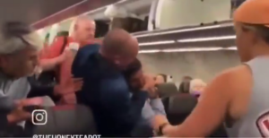 THIS IS THE ONLY WAY TO DEAL WITH UNRULY PASSENGERS 🥊 JUST BE BURLY AND WIELD A NASTY CHOKEHOLD