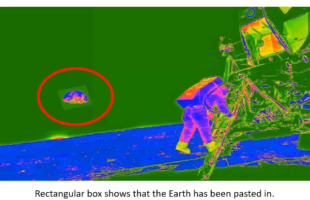 EVERY IMAGE NASA SUPPOSEDLY TOOK OF THE EARTH FROM THE MOON PROVES THE WHOLE THING IS A FRAUD❗