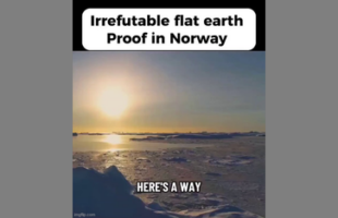 IRREFUTABLE BIBLICAL EARTH 🗺 PROOF IN NORWAY❗