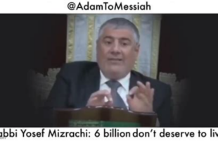 RABBI YOSEF MIZRACHI ₪ SIX BILLION GOYIM [IDOL WORSHIPPERS] DON'T DESERVE TO LIVE❗