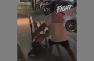 SHIRTLESS DUDE KEEPS HARASSING COUPLES 🥊 UNTIL A HUSBAND STEPS IN❗